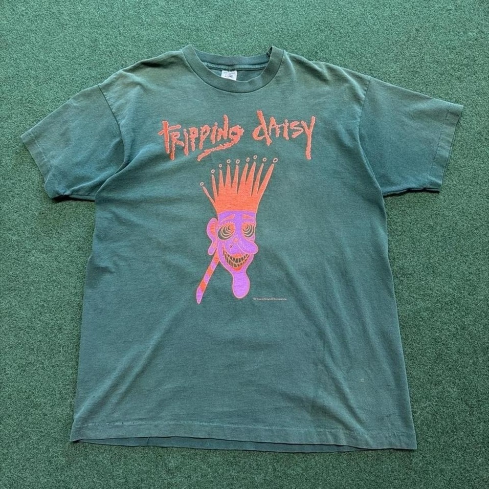 Vintage 1993 Tripping Daisy band the lure tour single stitch rare band t shirt
